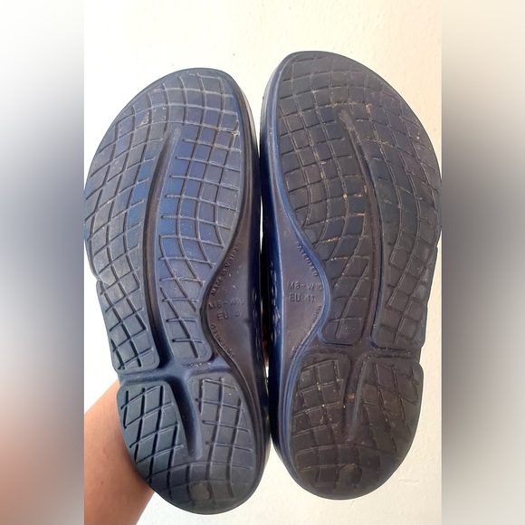 OOFOS OOahh Slide Sandal Navy US Men’s 8 Women’s 10 EU 41 - Picture 7 of 8